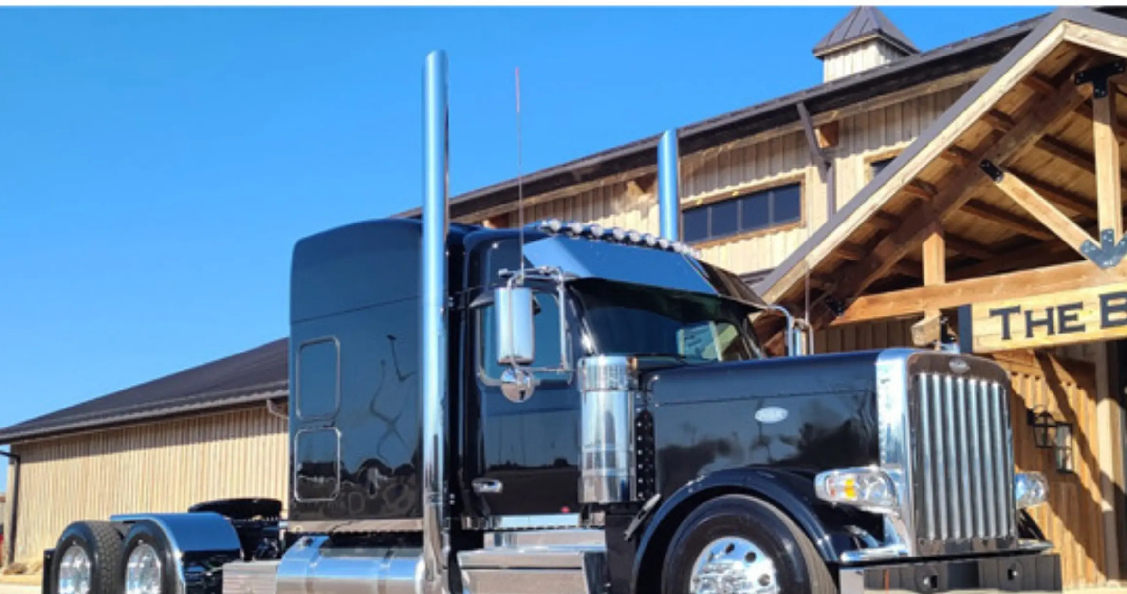 Peterbilt Exhaust 8 inch Stack Product with Application